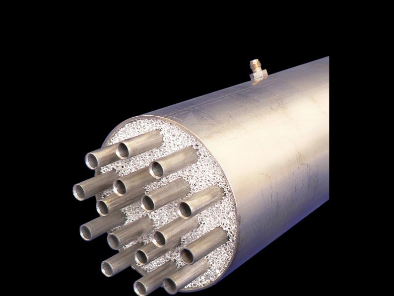 Espuma de aluminio para la transferencia de calor