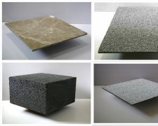 Espuma de aluminio para muebles China